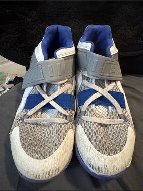 And1 Kids Sneakers in Gray and Blue - Hook-and-Loop Strap